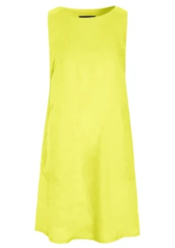 Airy linen ærmeløs kjole