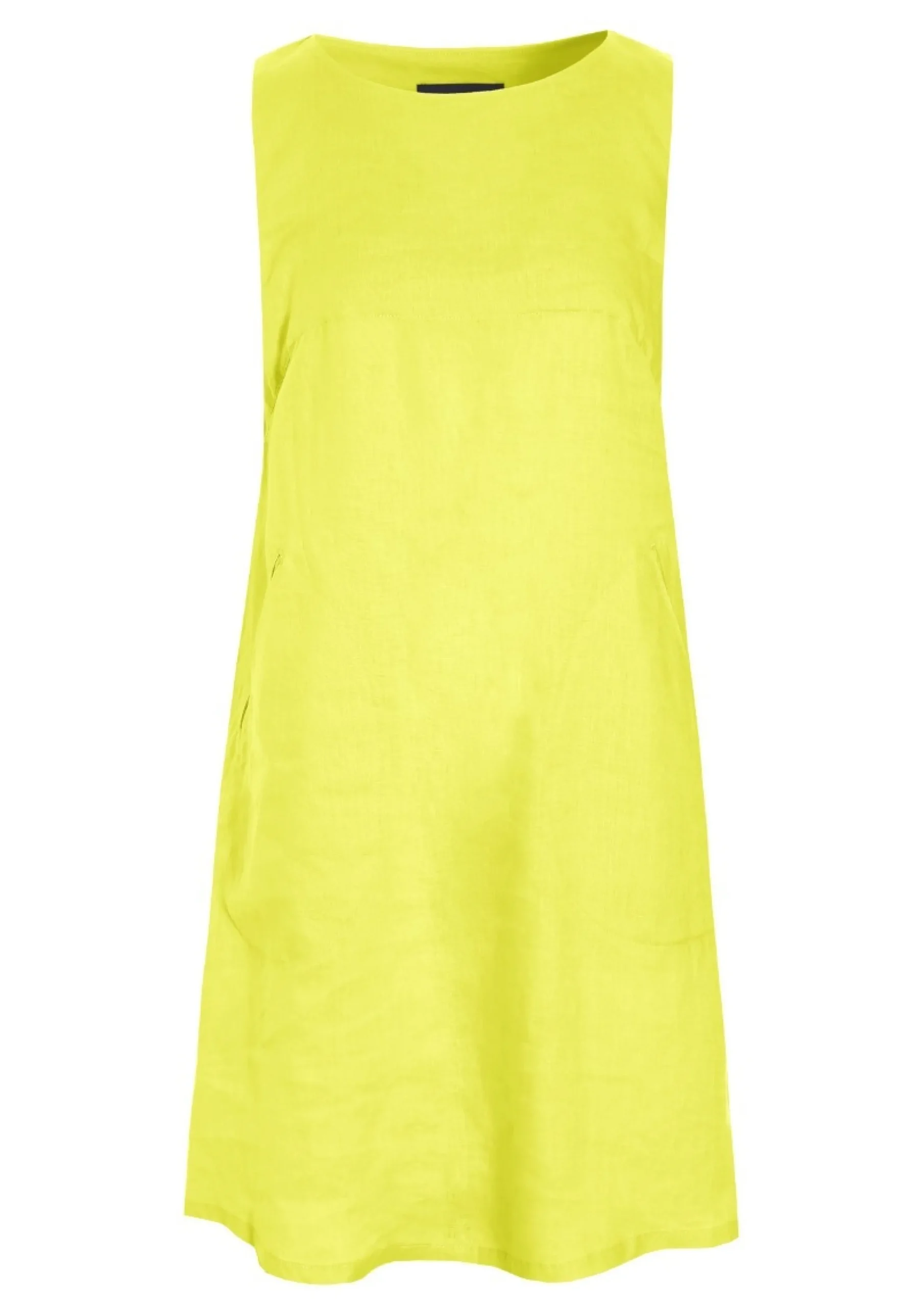 Airy linen ærmeløs kjole