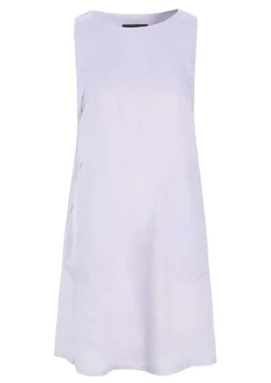 Airy linen ærmeløs kjole