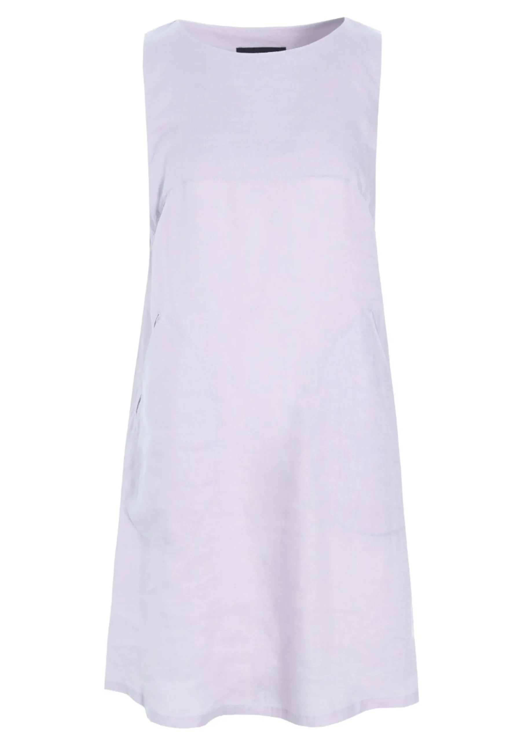 Airy linen ærmeløs kjole