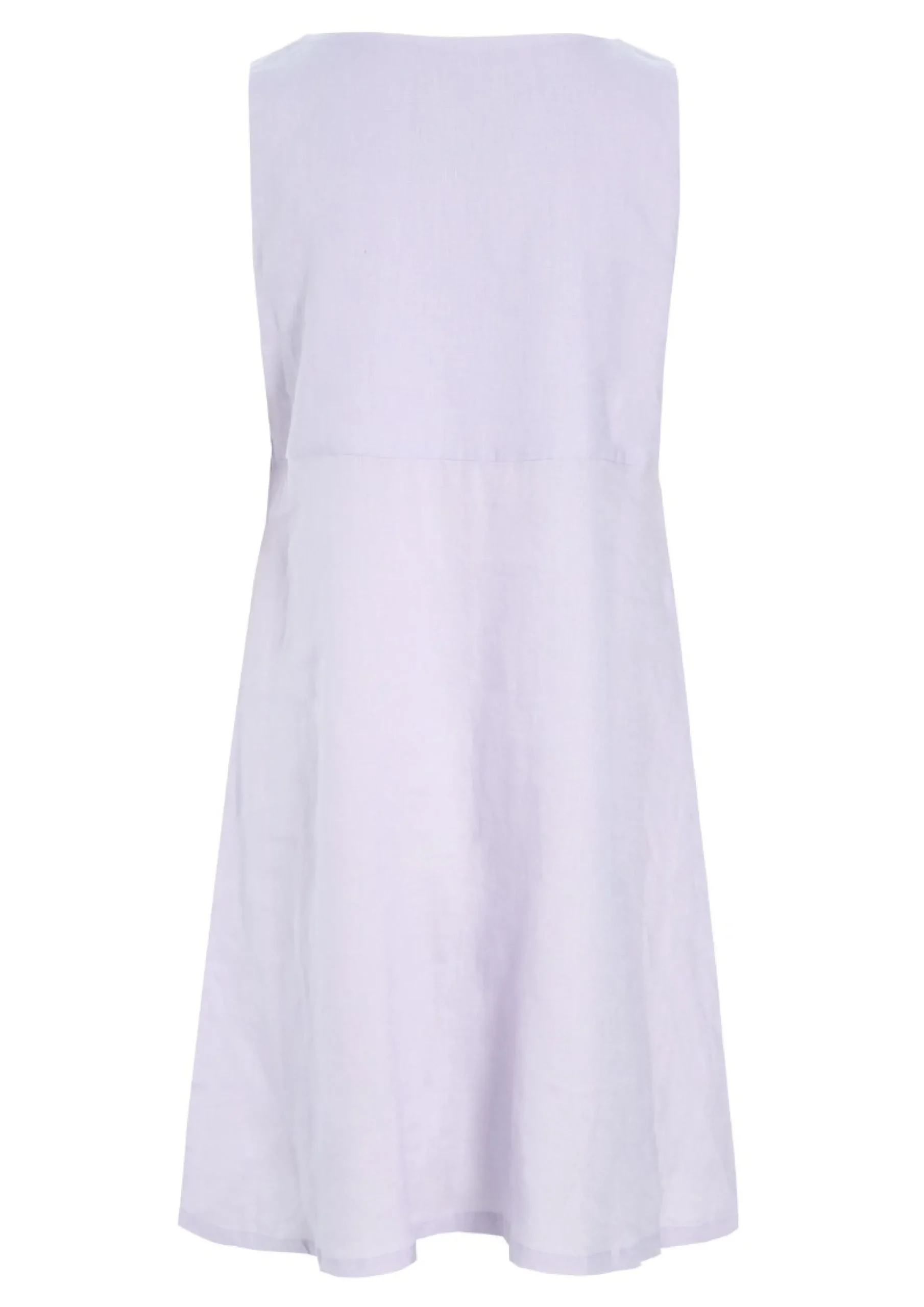 Airy linen ærmeløs kjole