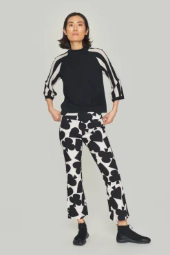 Bloom knit højhalset bluse