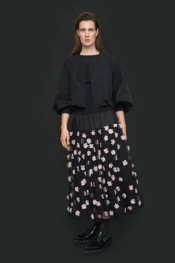 Blossom mesh nederdel