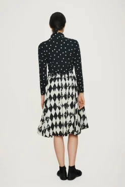 Broken harlequin nederdel