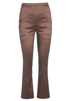 Changeant stretch bukser med svaj