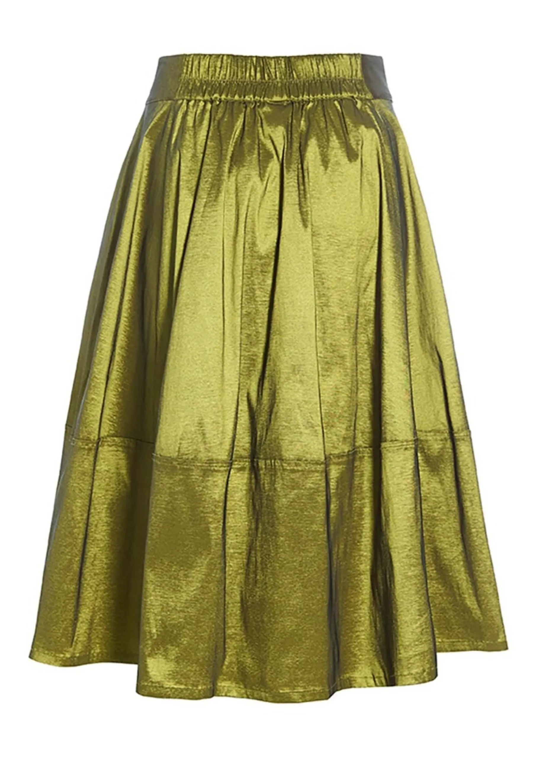 Changeant stretch nederdel