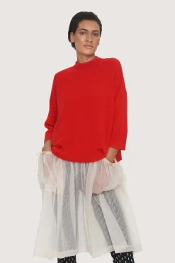 Cloud cashmere bluse