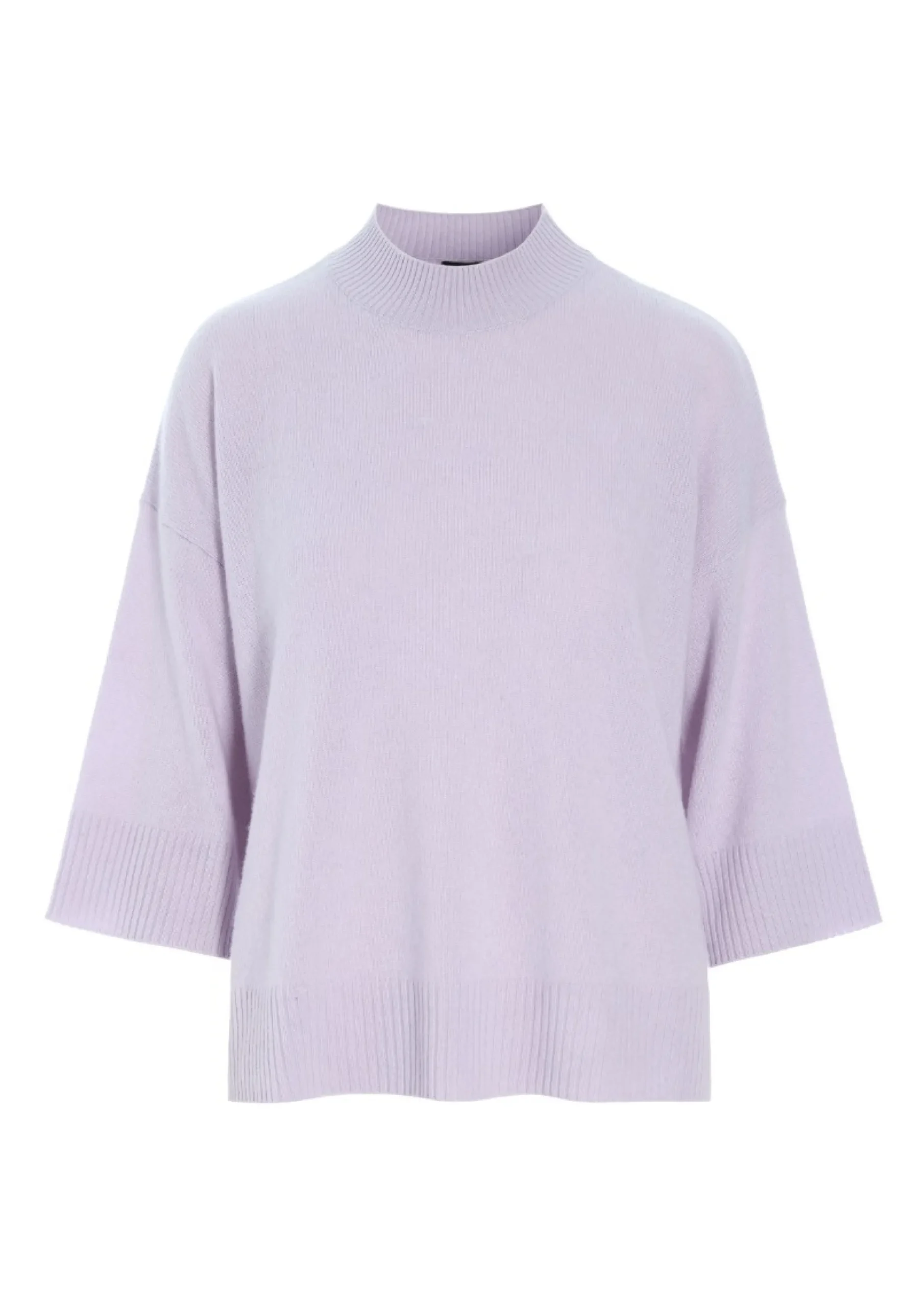 Cloud cashmere bluse med rund hals