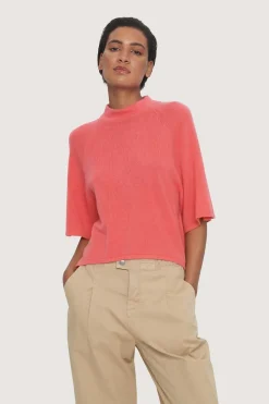 Cloud cashmere højhalset bluse