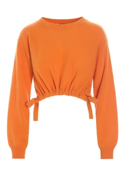 Cloud cashmere kort bluse