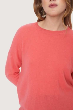 Cloud cashmere langærmet bluse