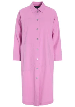 Core cotton skjortekjole