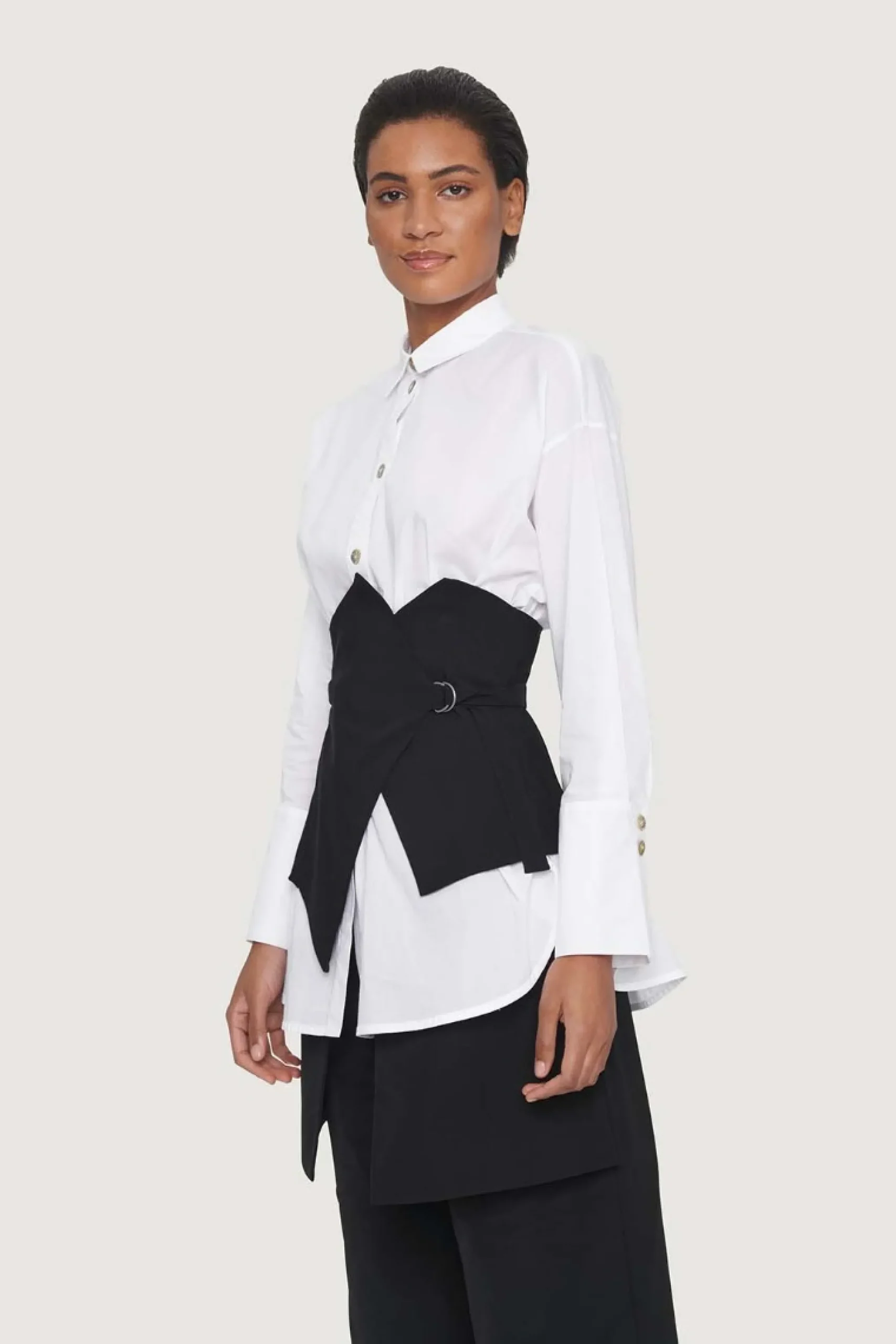 Core cotton stor skjorte