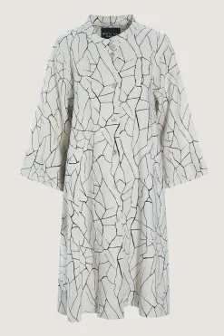 Craquelure frakkekjole