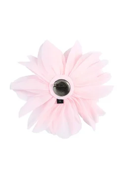 Fabric flower broche