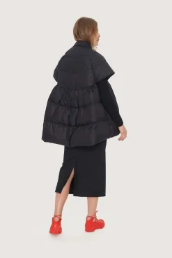 Feather down kappe jakke