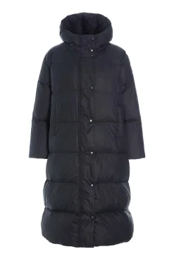 Feather down oversize frakke