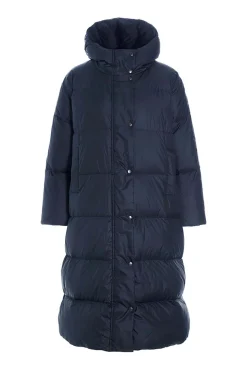 Feather down oversize frakke