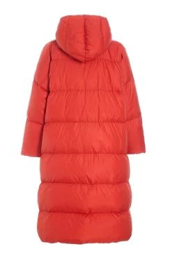 Feather down oversize frakke