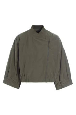 Fukkura poplin bomber jakke