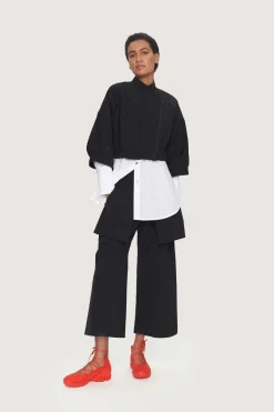 Fukkura poplin culotte bukser