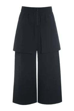 Fukkura poplin culotte bukser