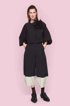 Fukkura poplin kort jakke