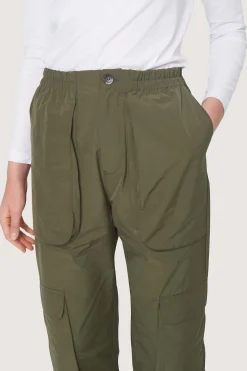 Fukkura poplin lommebukser