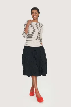 Fukkura poplin nederdel med elastik