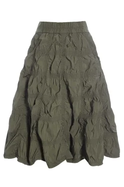 Fukkura poplin nederdel med elastik