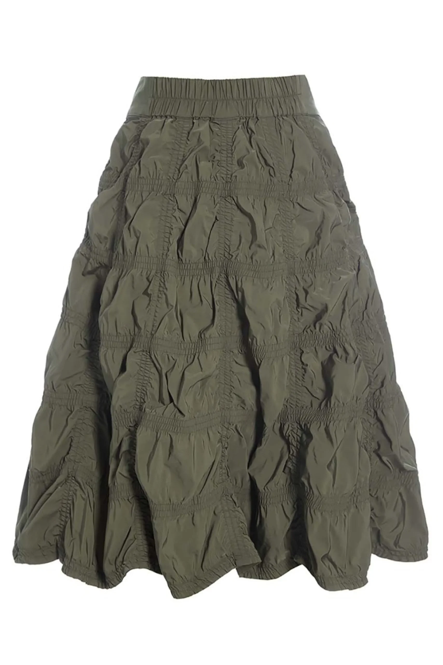 Fukkura poplin nederdel med elastik