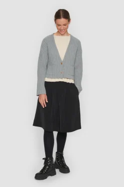Gamine knit kort cardigan