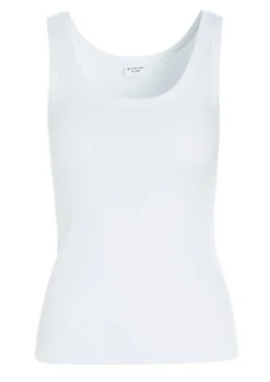 Globe rib tank top