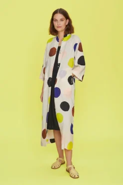 Harukaze kjole med knapper