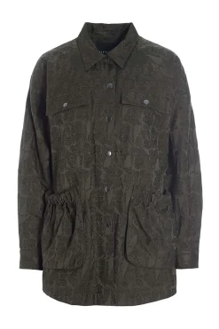 Jacquard stretch jakke