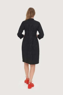 Jacquard stretch kjole