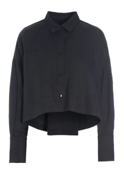 Lazy linen kort jakke