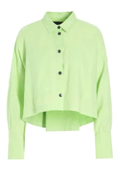 Lazy linen kort jakke