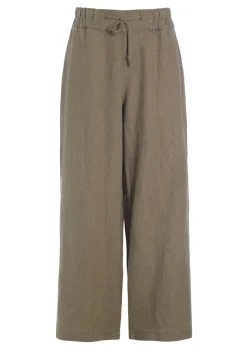 Lazy linen lige bukser