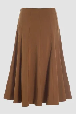 Magic stretch lang nederdel