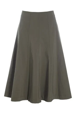 Magic stretch lang nederdel