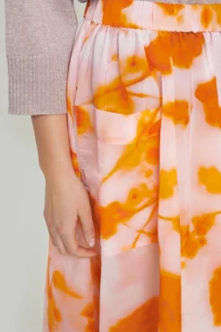 Neon wisteria nederdel