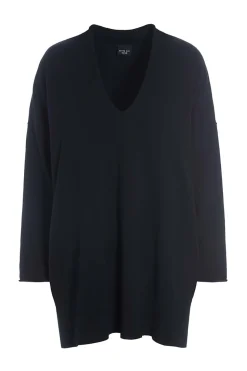 Saku bluse med v-hals