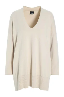 Saku bluse med v-hals