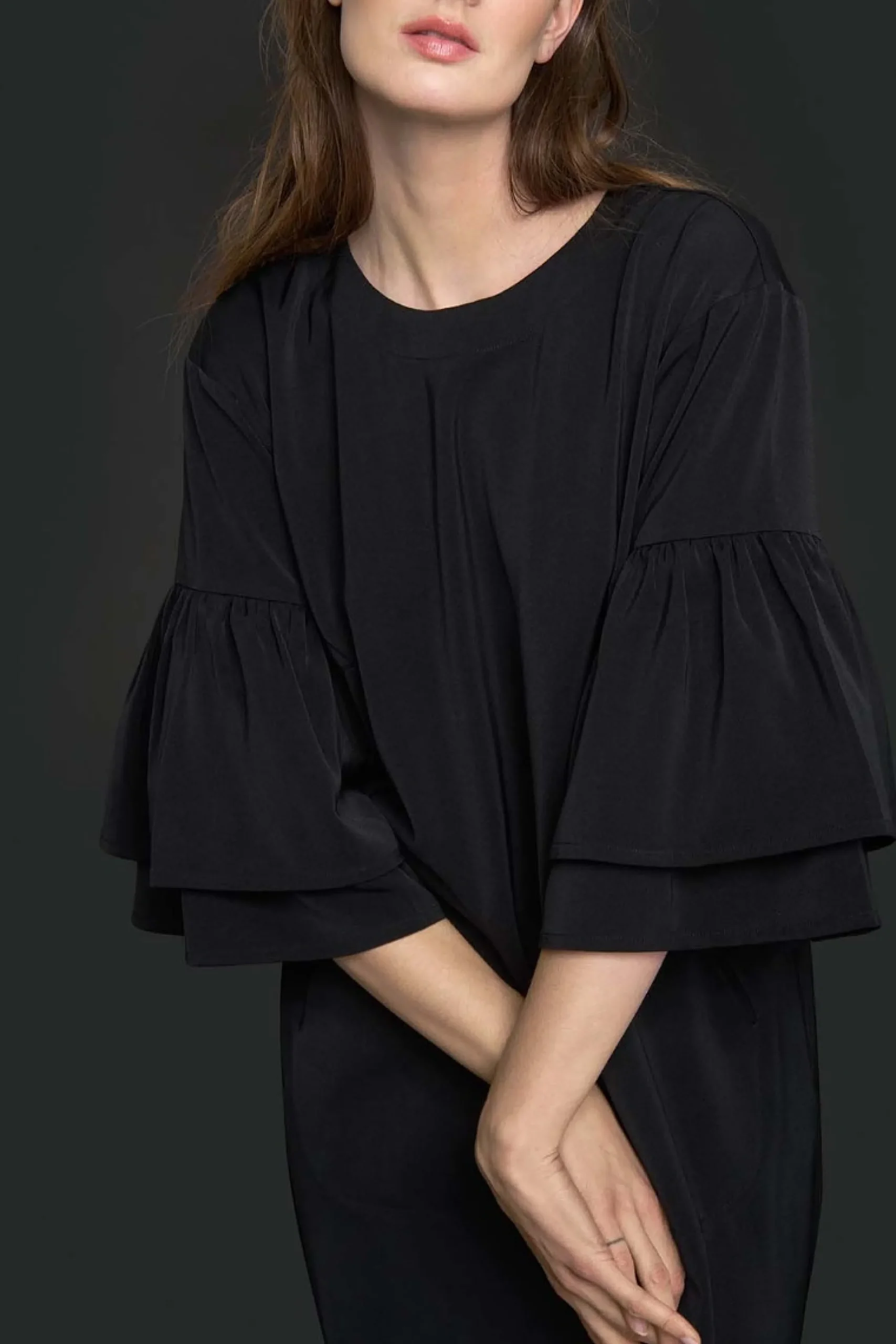 Sakura stretch flæse kjole