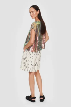 Summer rain & dahlias FSC shorts