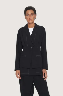 Tokyo twill jakke med bælte
