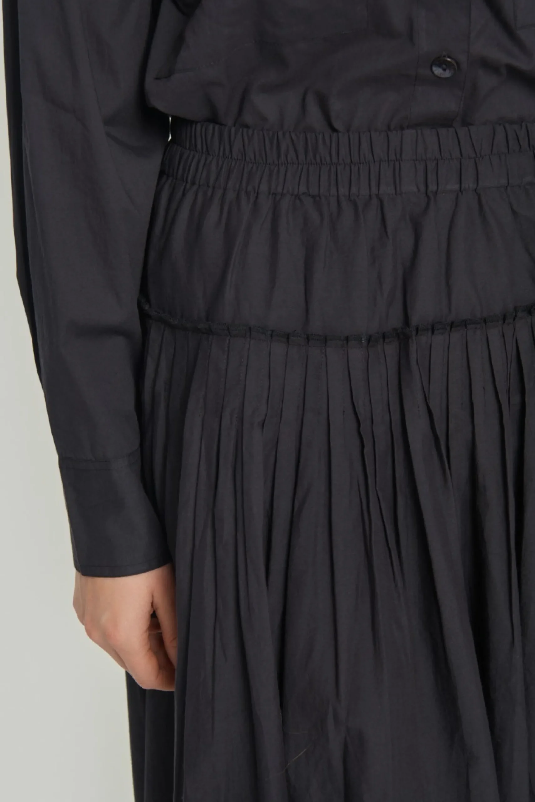 Vellum voile nederdel