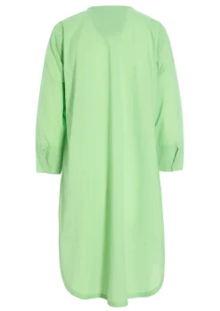 Vellum voile skjorte med lynlås