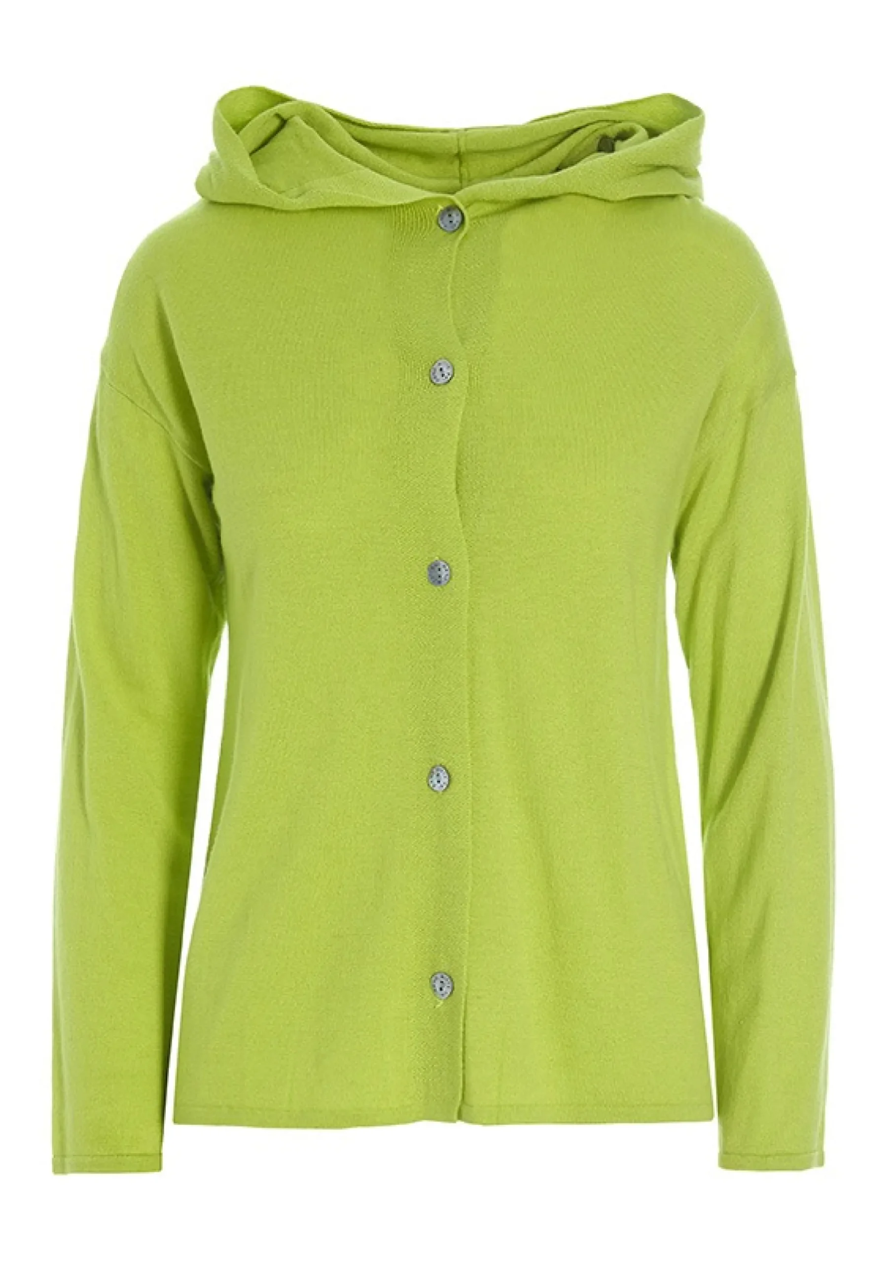 Wakasu wool blend hættebluse